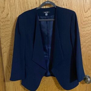 Women’s Nine West navy blue blazer Size 10 Career Wear Business Professional